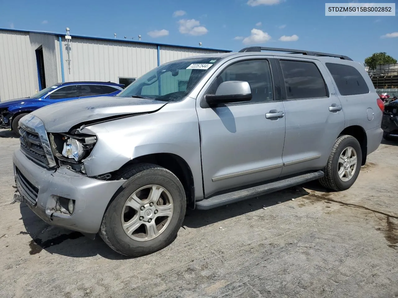 2011 Toyota Sequoia Sr5 VIN: 5TDZM5G15BS002852 Lot: 72257544