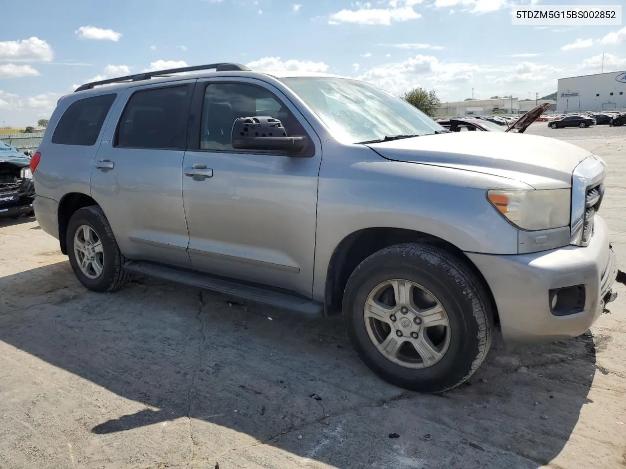 2011 Toyota Sequoia Sr5 VIN: 5TDZM5G15BS002852 Lot: 72257544