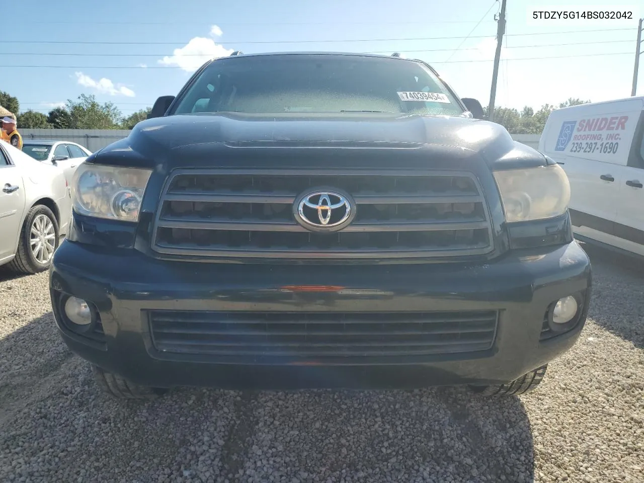 2011 Toyota Sequoia Sr5 VIN: 5TDZY5G14BS032042 Lot: 74039454