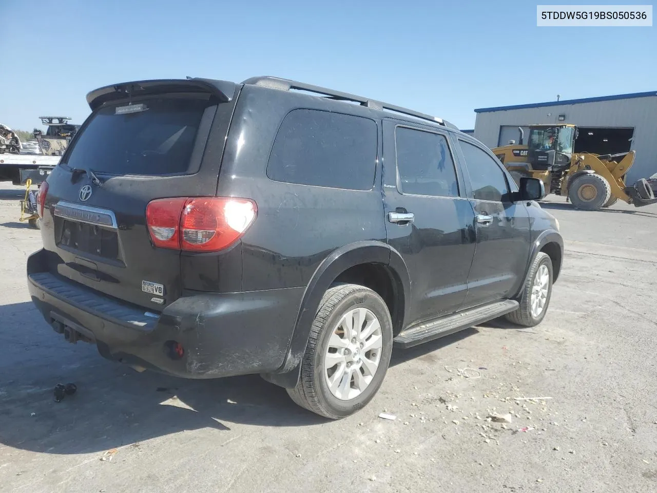 2011 Toyota Sequoia Platinum VIN: 5TDDW5G19BS050536 Lot: 75046984