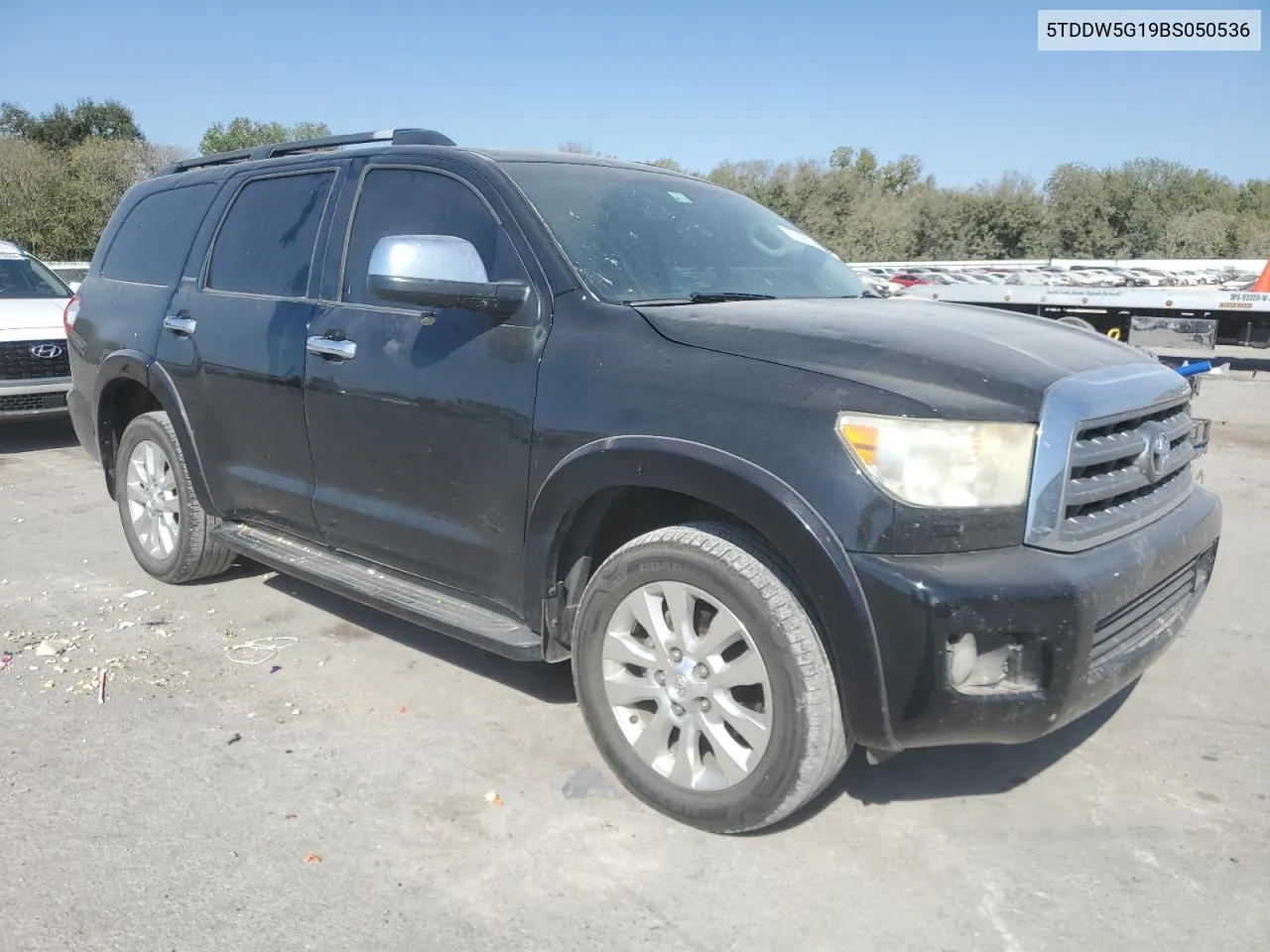 2011 Toyota Sequoia Platinum VIN: 5TDDW5G19BS050536 Lot: 75046984