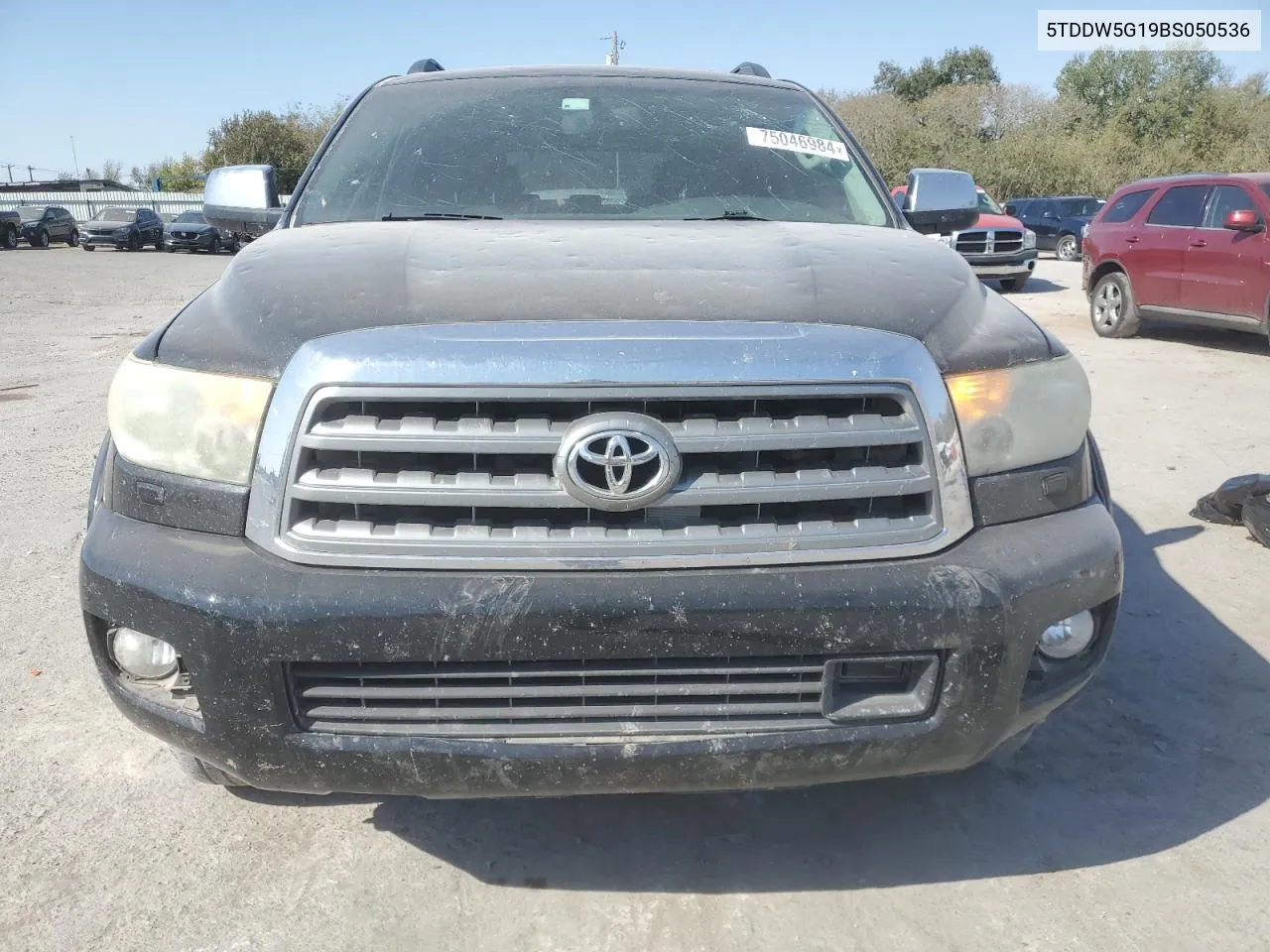 2011 Toyota Sequoia Platinum VIN: 5TDDW5G19BS050536 Lot: 75046984