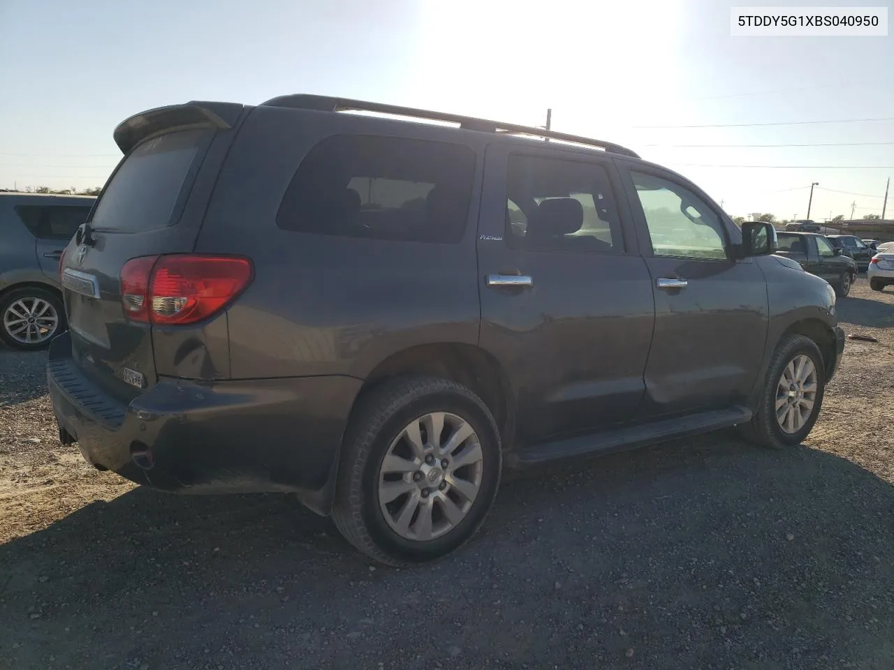 5TDDY5G1XBS040950 2011 Toyota Sequoia Platinum