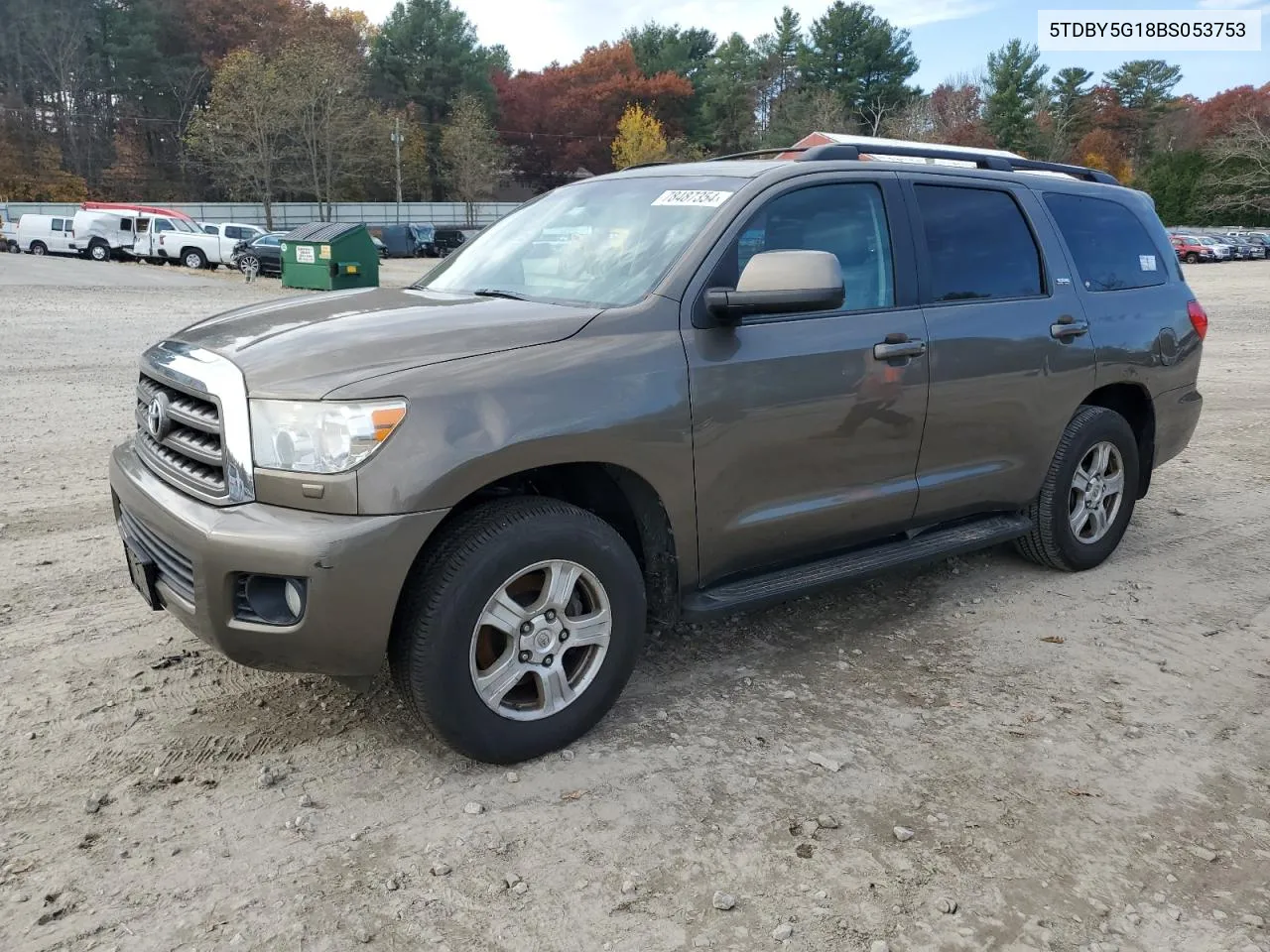 2011 Toyota Sequoia Sr5 VIN: 5TDBY5G18BS053753 Lot: 78487354