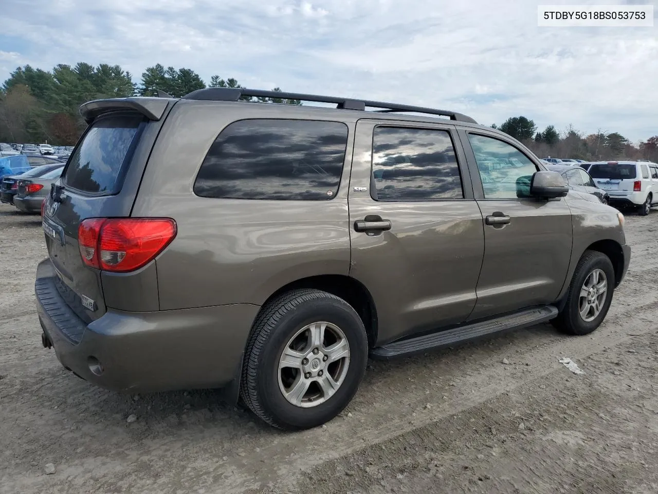 2011 Toyota Sequoia Sr5 VIN: 5TDBY5G18BS053753 Lot: 78487354