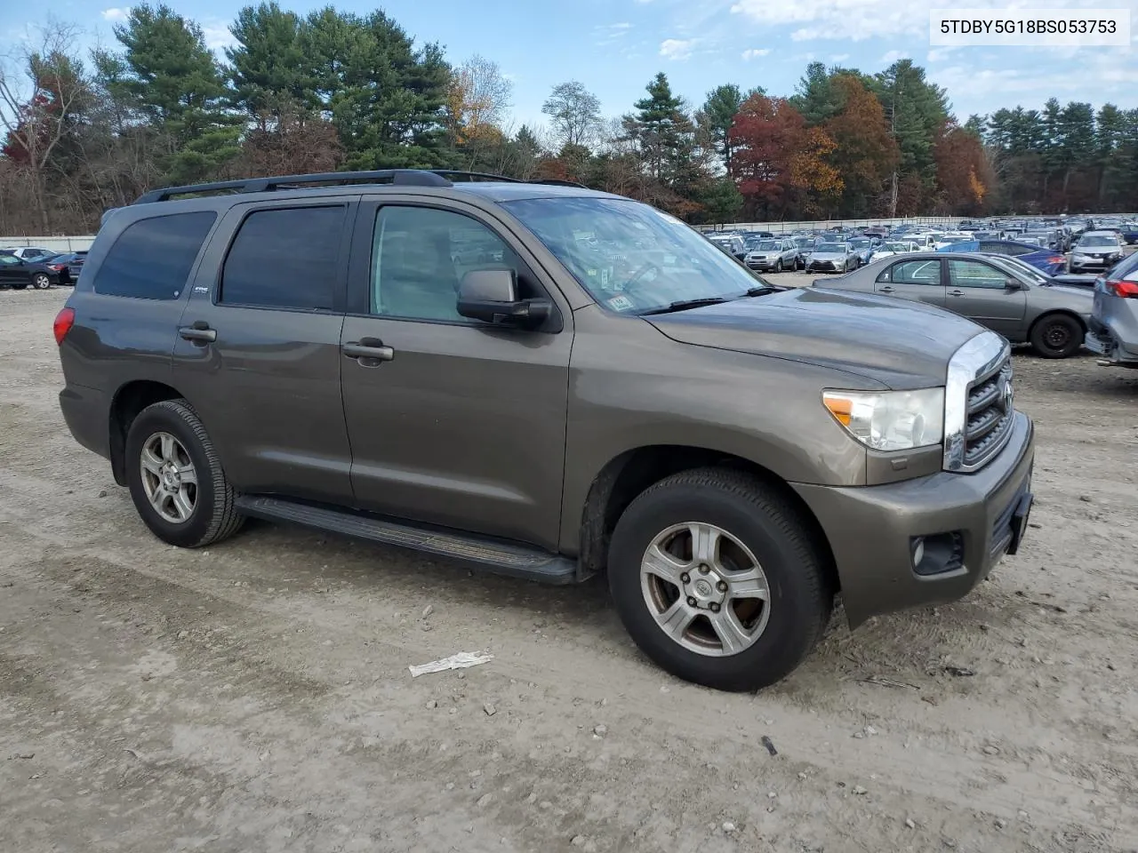 2011 Toyota Sequoia Sr5 VIN: 5TDBY5G18BS053753 Lot: 78487354