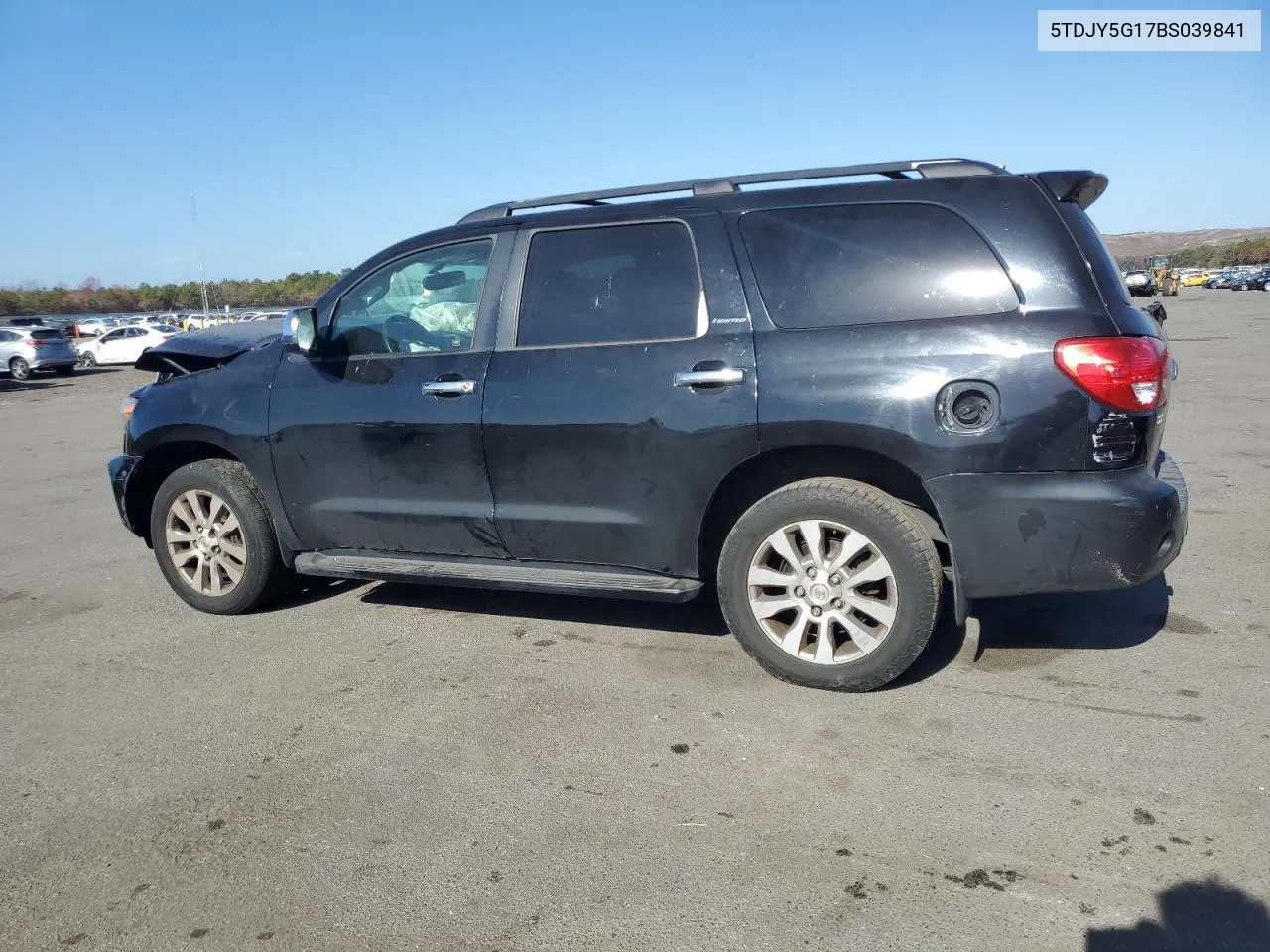 2011 Toyota Sequoia Limited VIN: 5TDJY5G17BS039841 Lot: 79413544