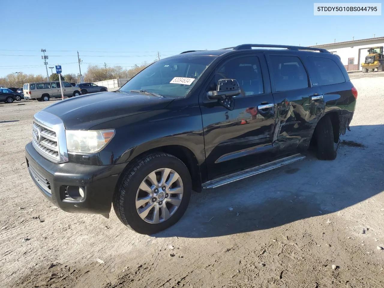 2011 Toyota Sequoia Platinum VIN: 5TDDY5G10BS044795 Lot: 80094634