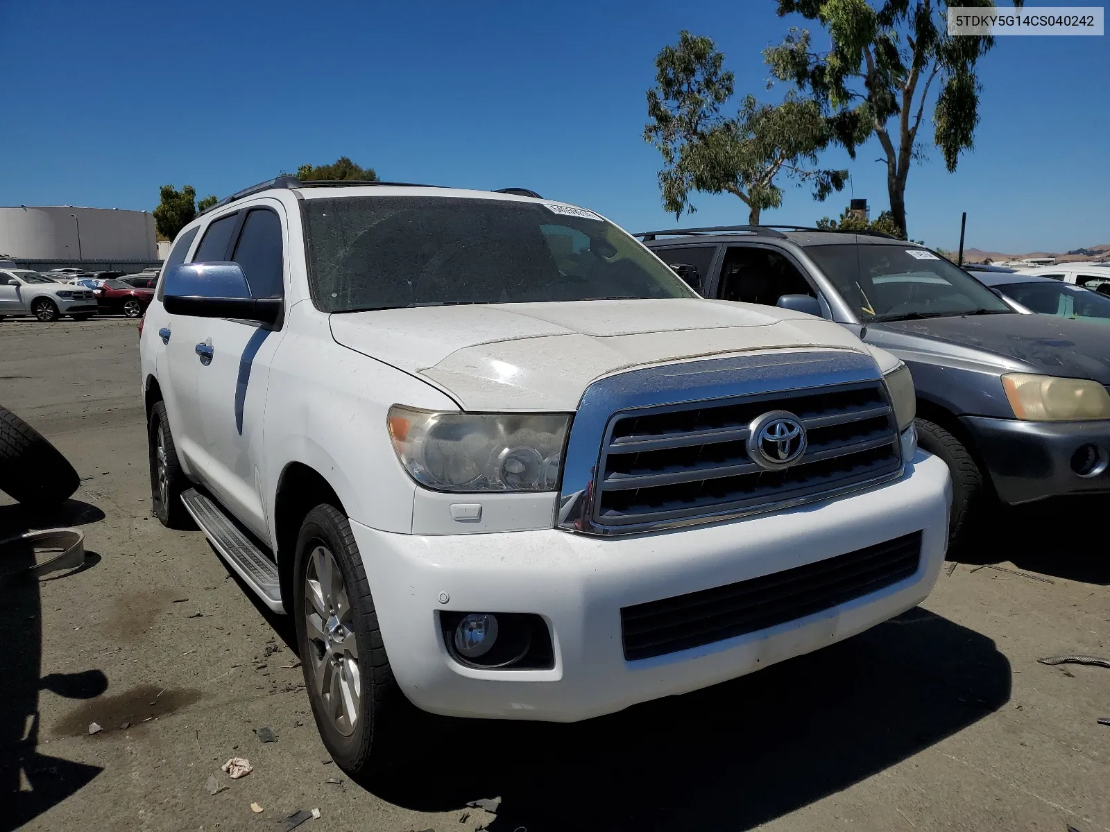 2012 Toyota Sequoia Limited VIN: 5TDKY5G14CS040242 Lot: 64059914