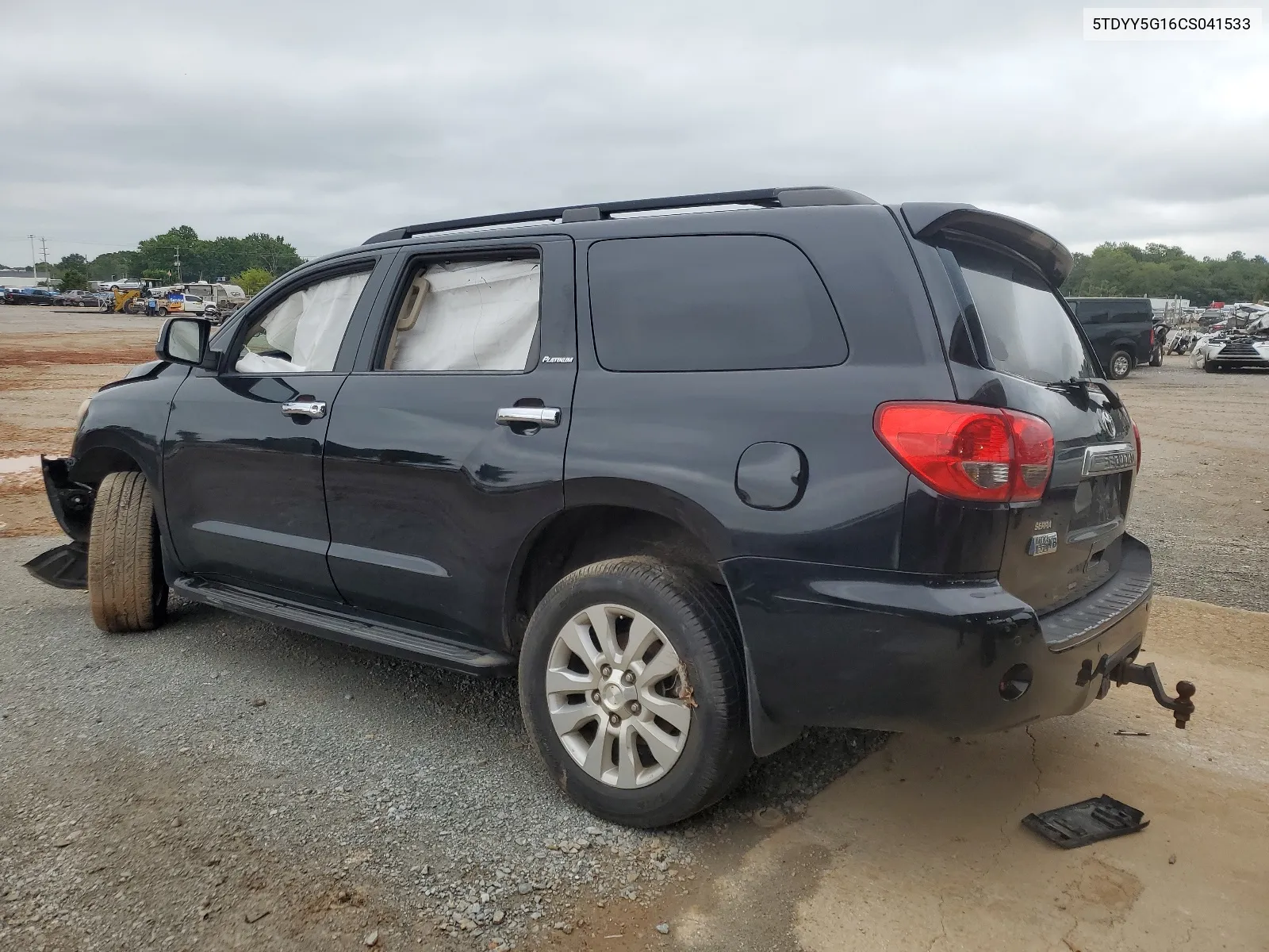 2012 Toyota Sequoia Platinum VIN: 5TDYY5G16CS041533 Lot: 64094234