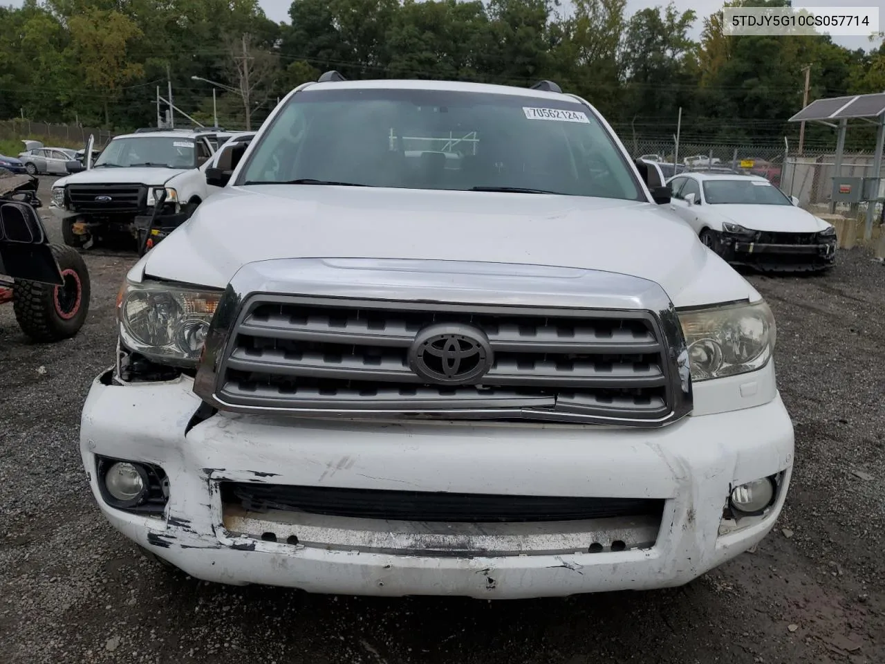 5TDJY5G10CS057714 2012 Toyota Sequoia Limited