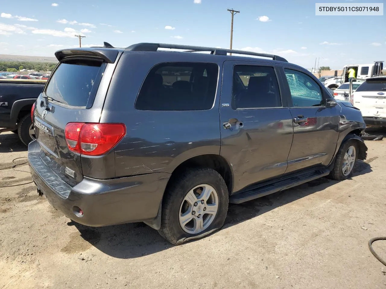 5TDBY5G11CS071948 2012 Toyota Sequoia Sr5