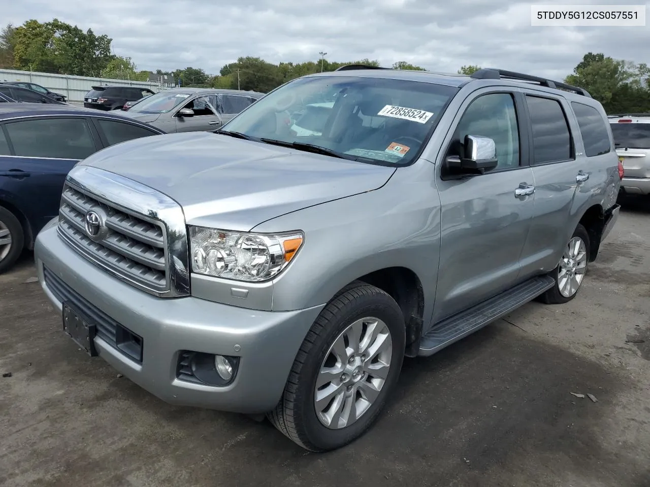 5TDDY5G12CS057551 2012 Toyota Sequoia Platinum