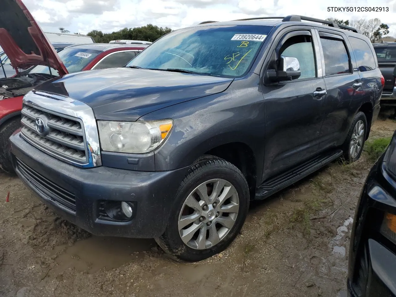 2012 Toyota Sequoia Limited VIN: 5TDKY5G12CS042913 Lot: 73920644