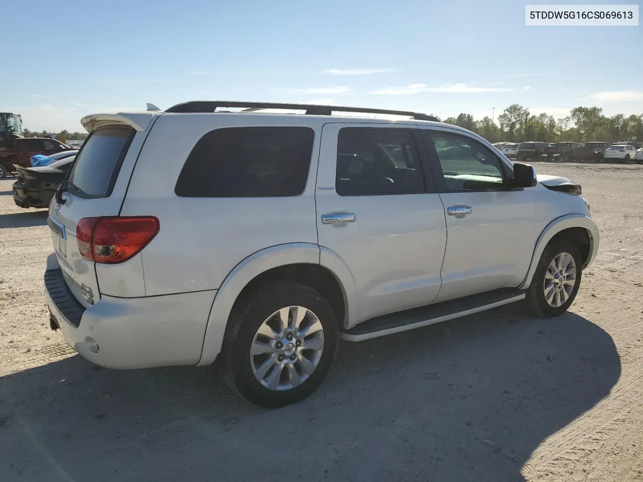 2012 Toyota Sequoia Platinum VIN: 5TDDW5G16CS069613 Lot: 76030774