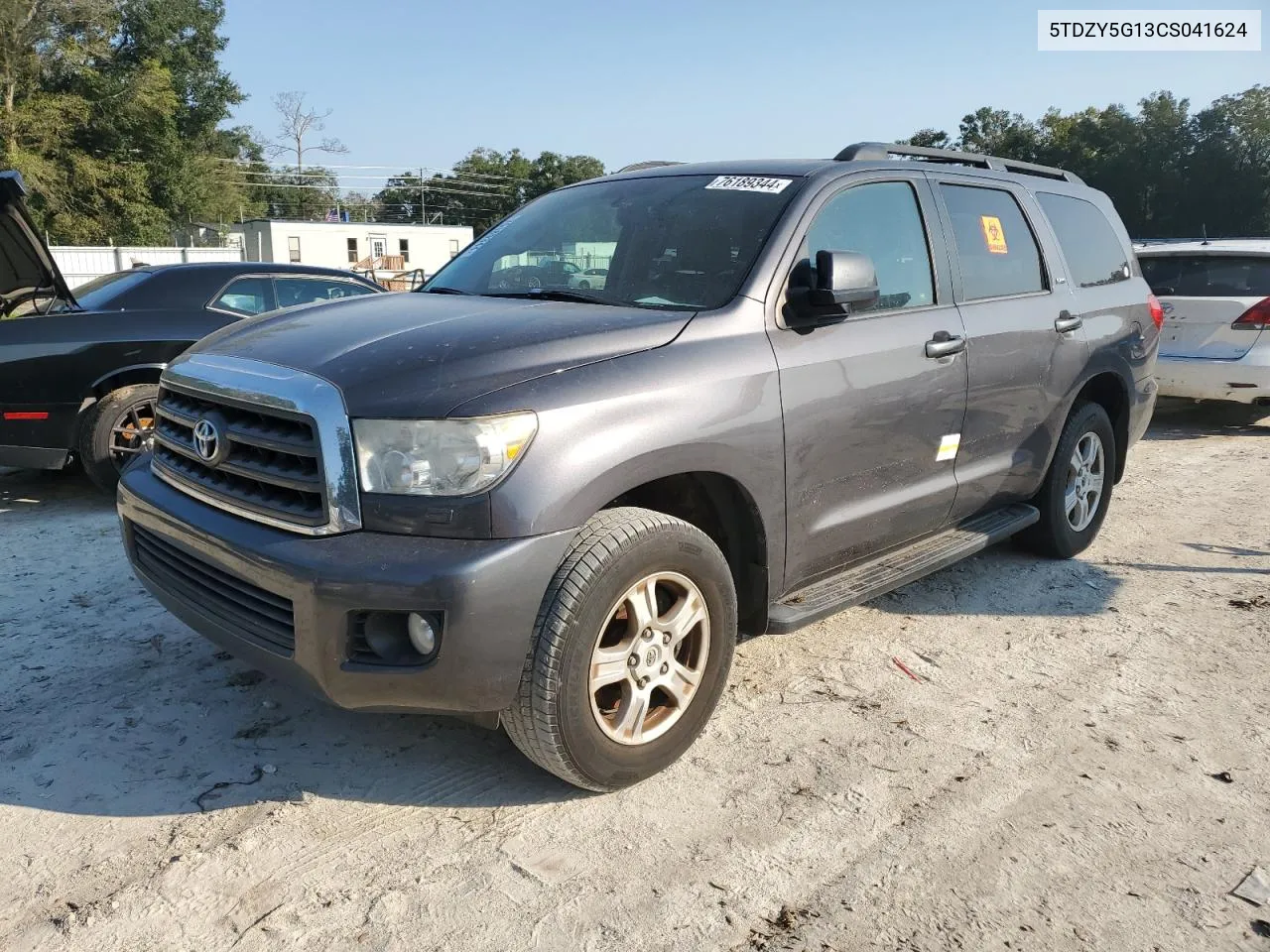 2012 Toyota Sequoia Sr5 VIN: 5TDZY5G13CS041624 Lot: 76189344