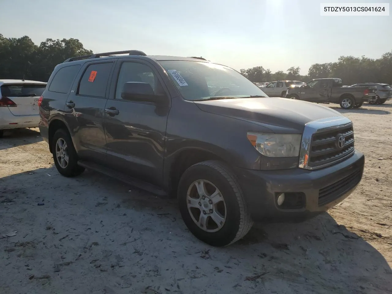 2012 Toyota Sequoia Sr5 VIN: 5TDZY5G13CS041624 Lot: 76189344