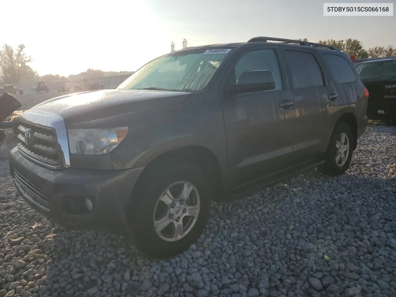 2012 Toyota Sequoia Sr5 VIN: 5TDBY5G15CS066168 Lot: 76488654