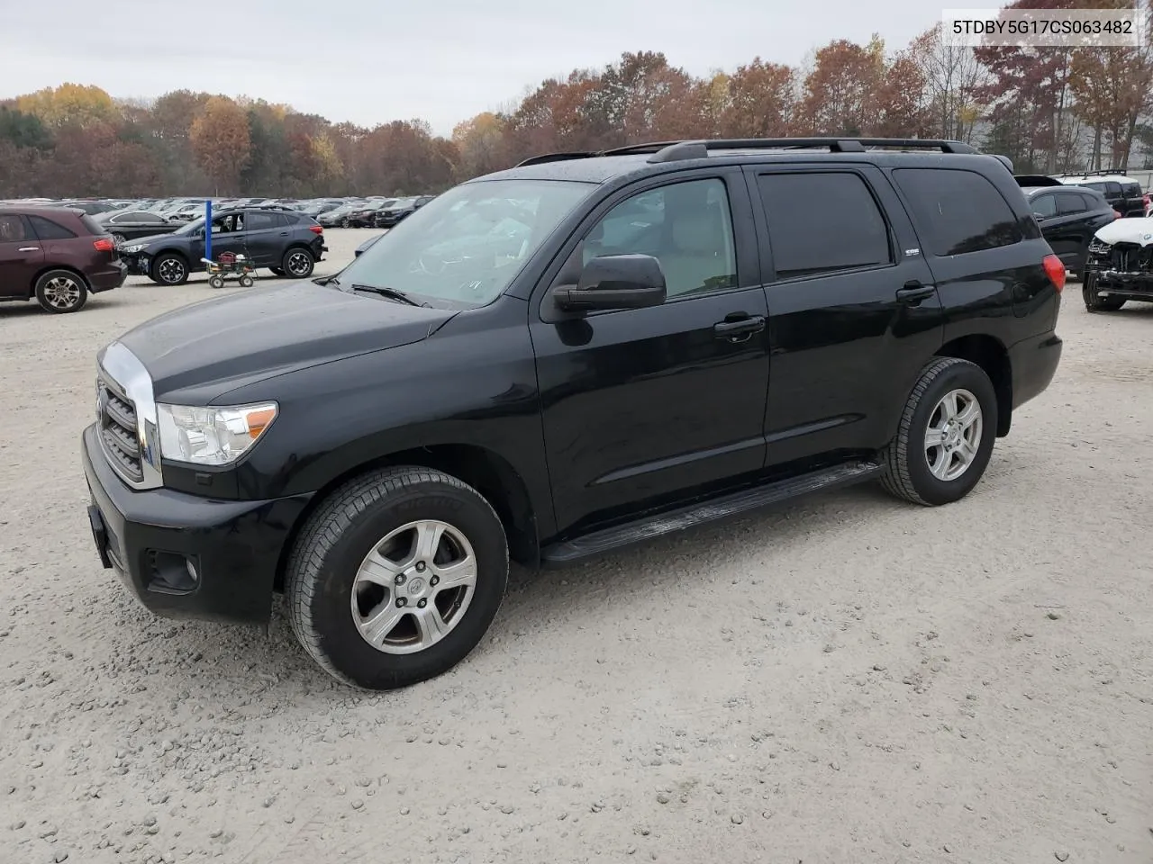 2012 Toyota Sequoia Sr5 VIN: 5TDBY5G17CS063482 Lot: 78312654