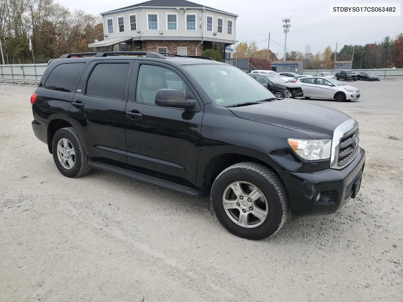 2012 Toyota Sequoia Sr5 VIN: 5TDBY5G17CS063482 Lot: 78312654