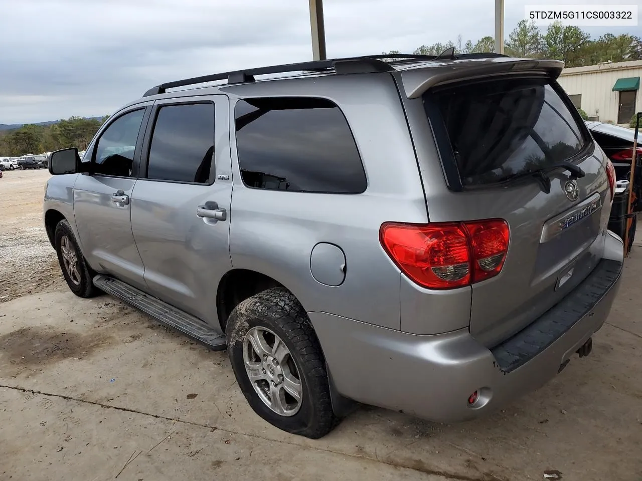 2012 Toyota Sequoia Sr5 VIN: 5TDZM5G11CS003322 Lot: 78951904