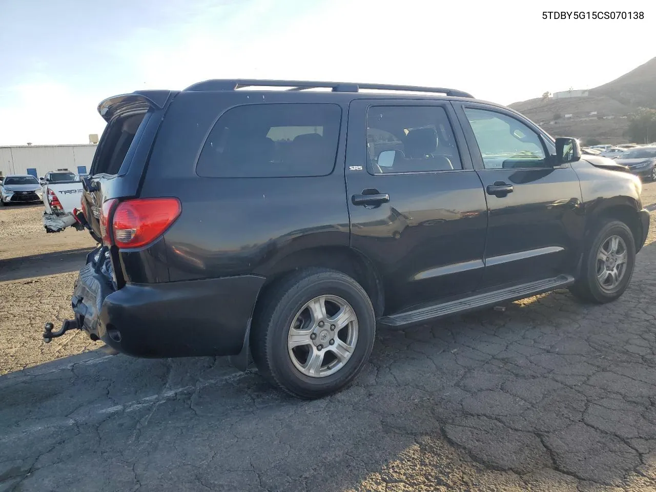 2012 Toyota Sequoia Sr5 VIN: 5TDBY5G15CS070138 Lot: 79344704