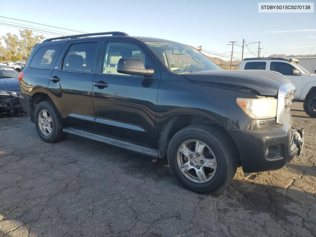 2012 Toyota Sequoia Sr5 VIN: 5TDBY5G15CS070138 Lot: 79344704