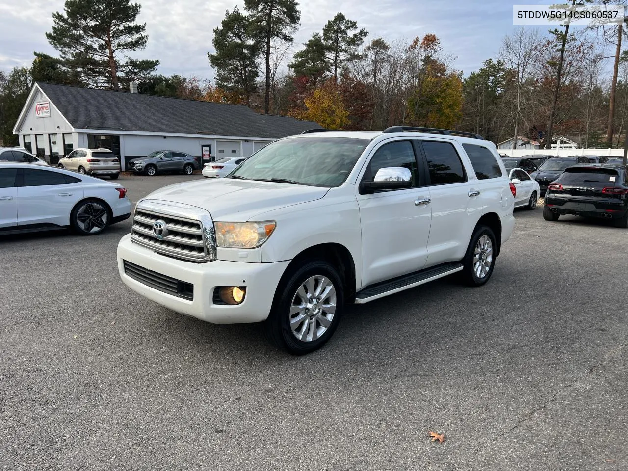 5TDDW5G14CS060537 2012 Toyota Sequoia Platinum