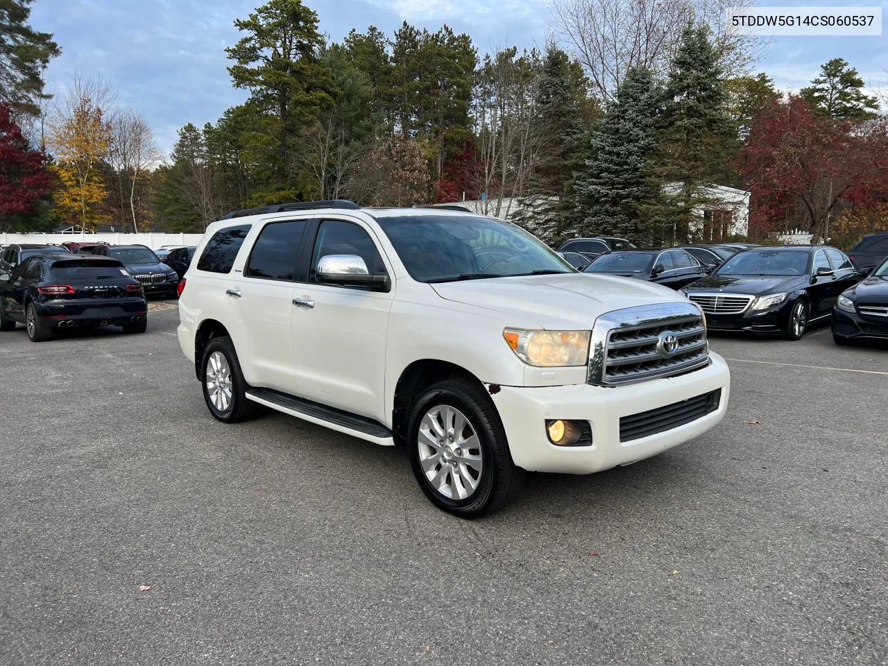 5TDDW5G14CS060537 2012 Toyota Sequoia Platinum