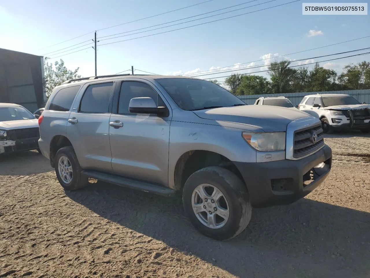 2013 Toyota Sequoia Sr5 VIN: 5TDBW5G19DS075513 Lot: 68616294