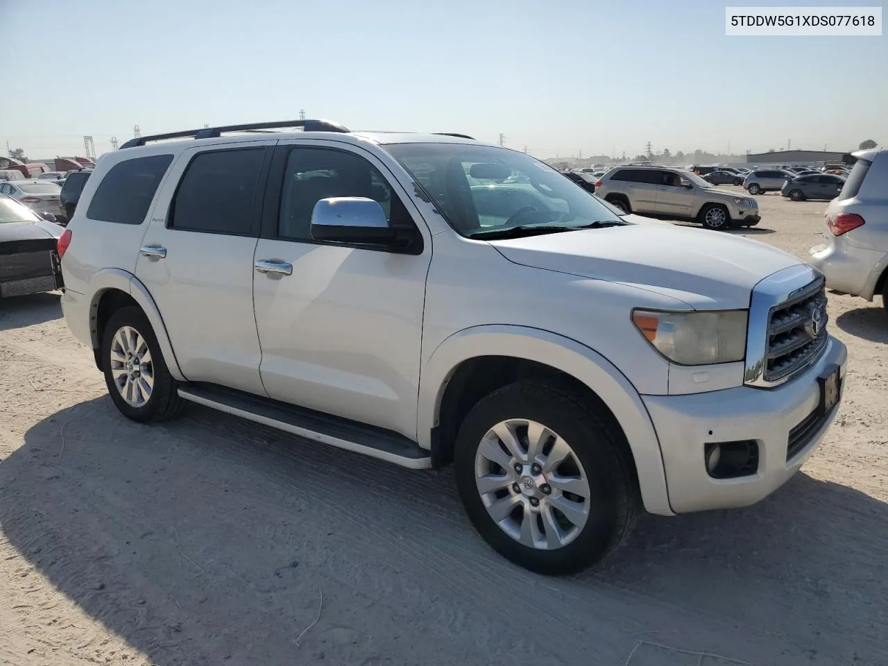 5TDDW5G1XDS077618 2013 Toyota Sequoia Platinum