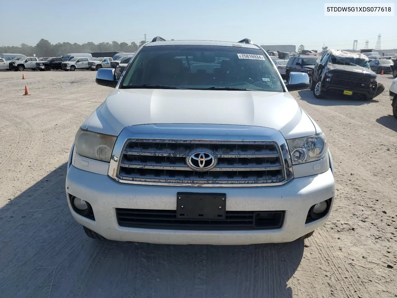 5TDDW5G1XDS077618 2013 Toyota Sequoia Platinum