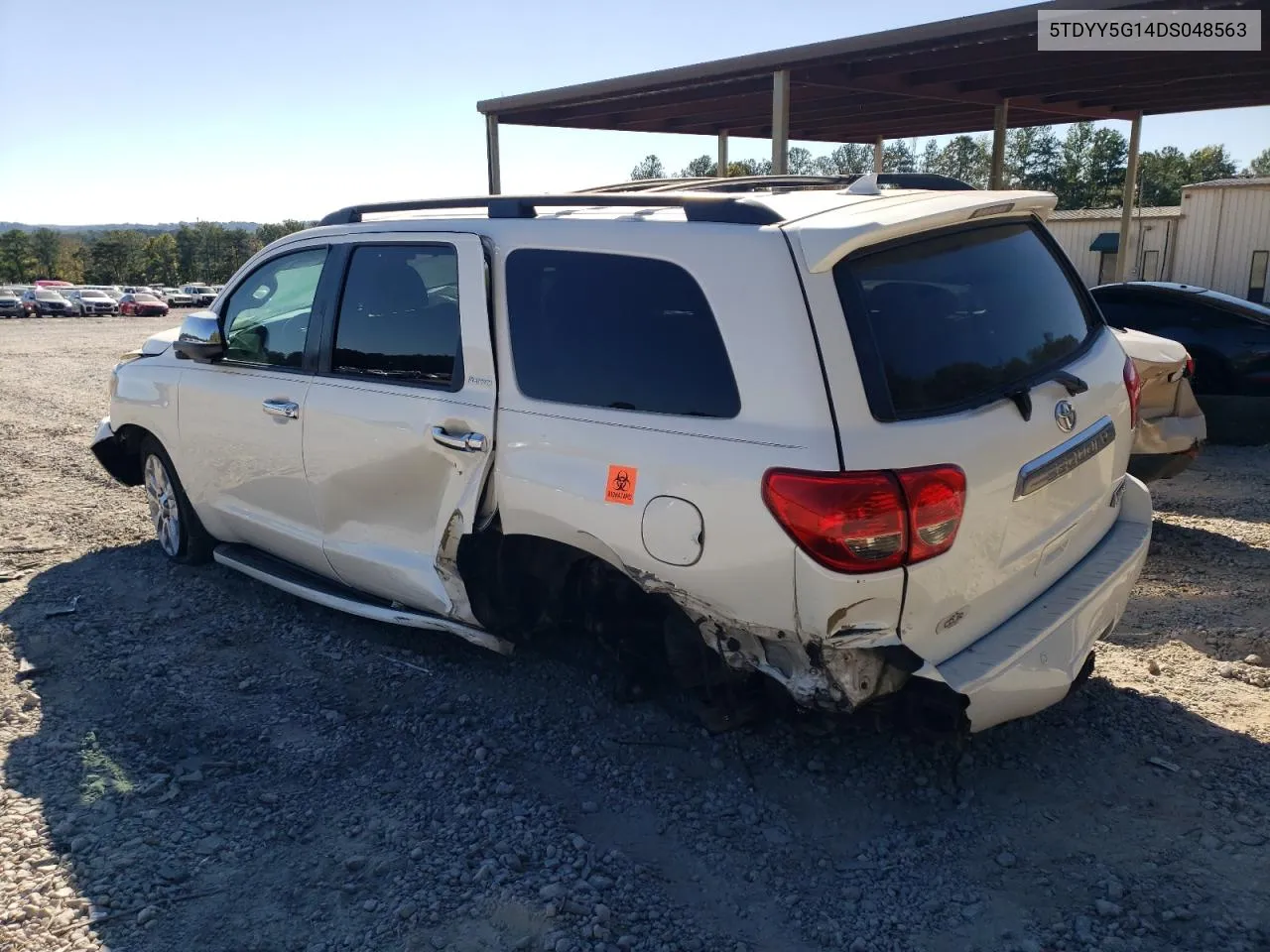 2013 Toyota Sequoia Platinum VIN: 5TDYY5G14DS048563 Lot: 75964874