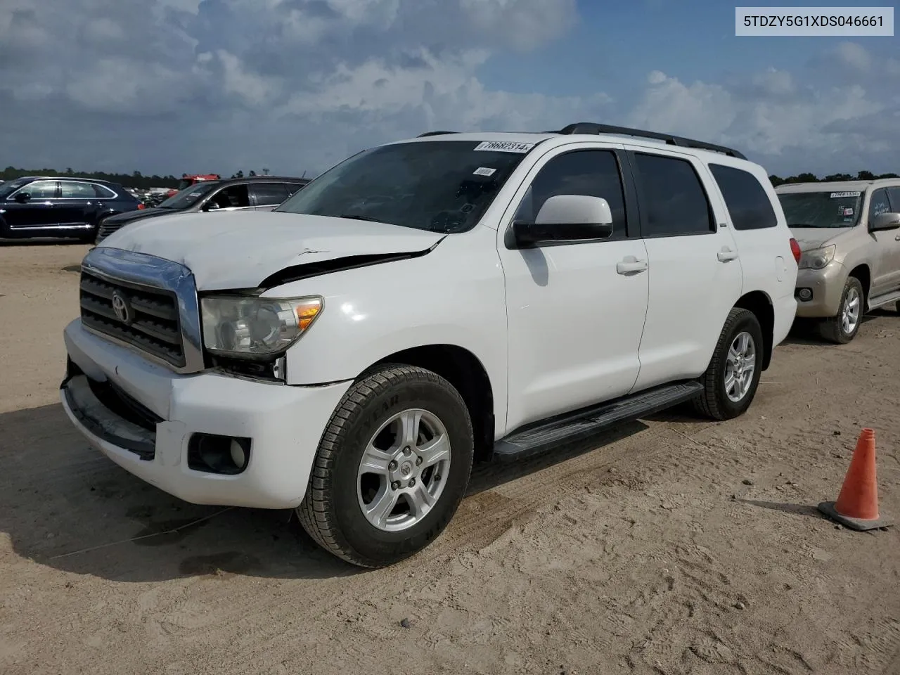 2013 Toyota Sequoia Sr5 VIN: 5TDZY5G1XDS046661 Lot: 78682314