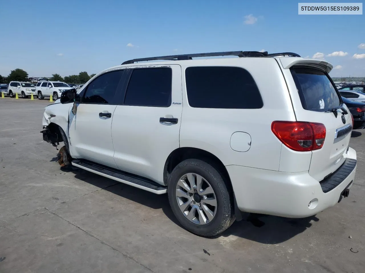 2014 Toyota Sequoia Platinum VIN: 5TDDW5G15ES109389 Lot: 70515204