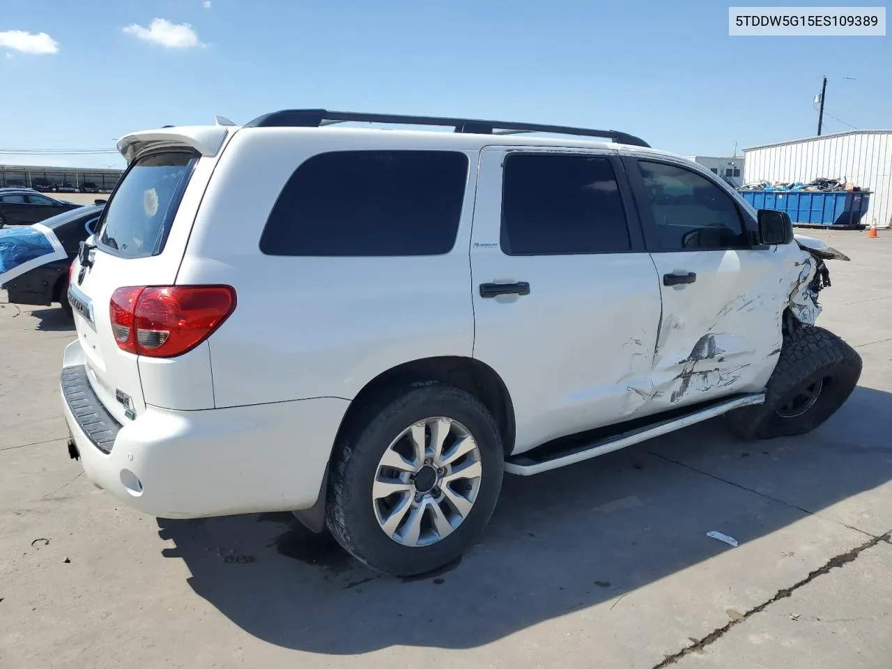 2014 Toyota Sequoia Platinum VIN: 5TDDW5G15ES109389 Lot: 70515204