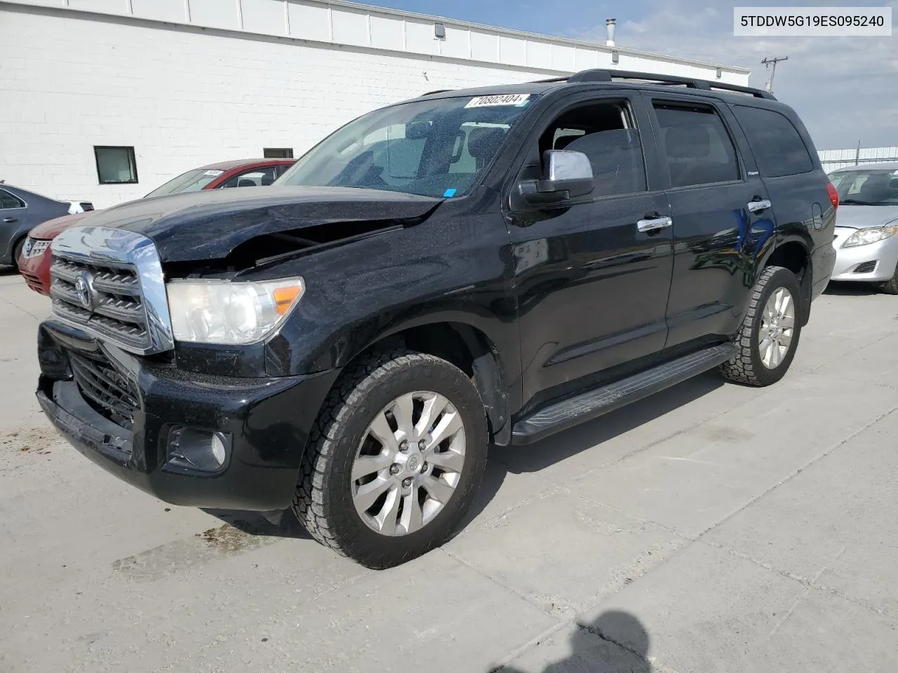 2014 Toyota Sequoia Platinum VIN: 5TDDW5G19ES095240 Lot: 70802404