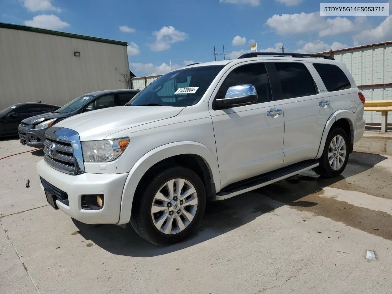 5TDYY5G14ES053716 2014 Toyota Sequoia Platinum