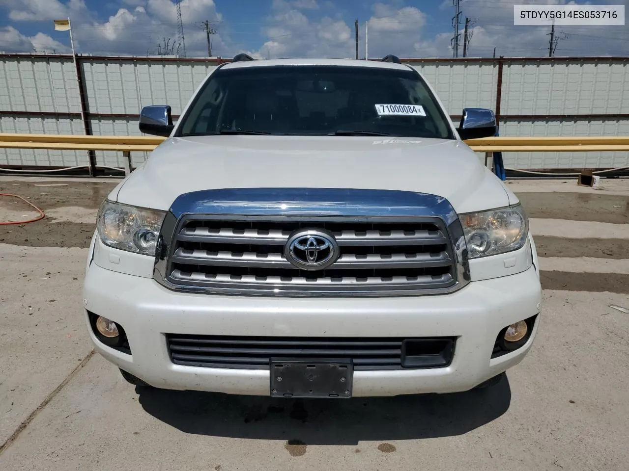 5TDYY5G14ES053716 2014 Toyota Sequoia Platinum