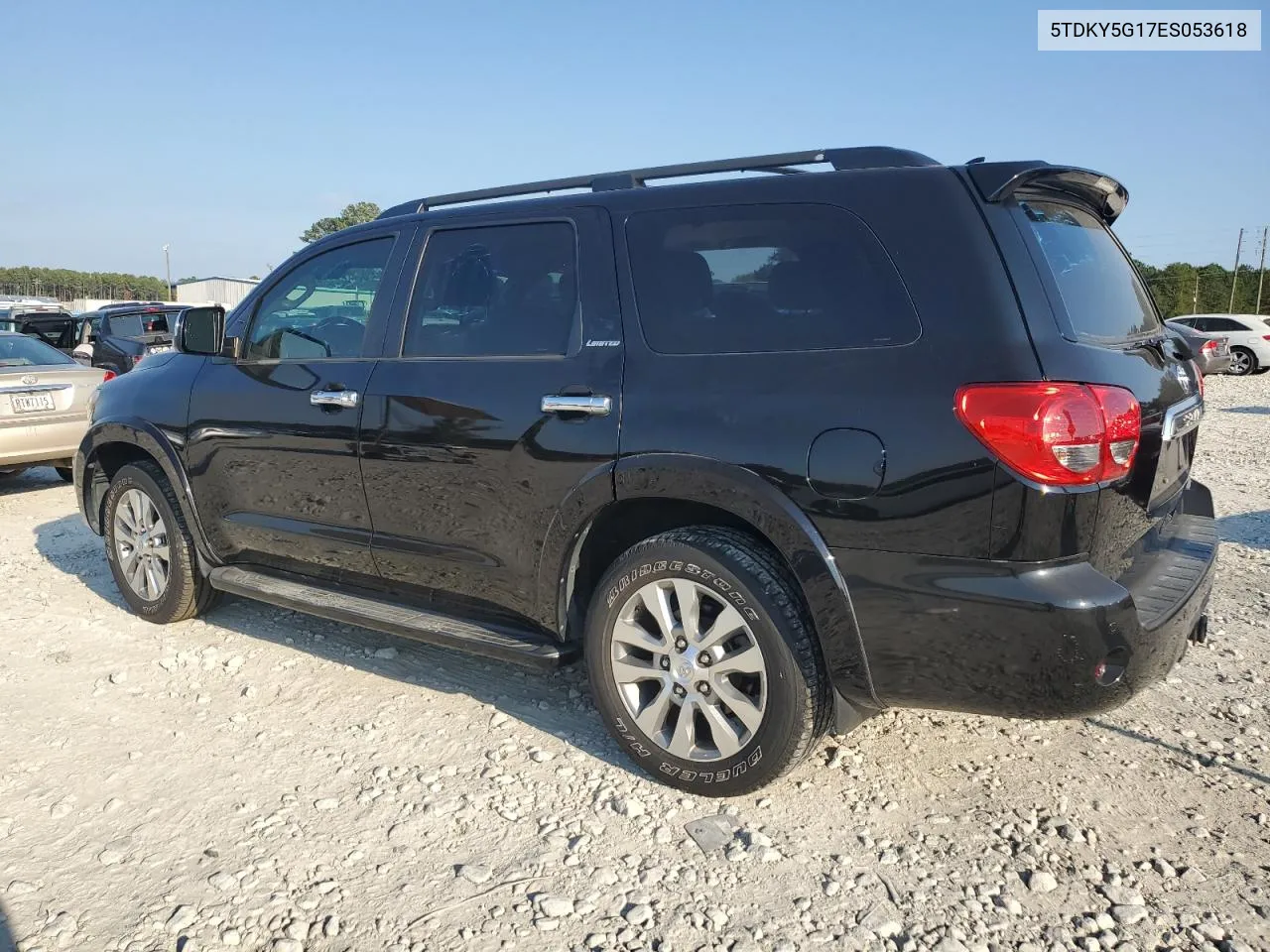 2014 Toyota Sequoia Limited VIN: 5TDKY5G17ES053618 Lot: 73760564