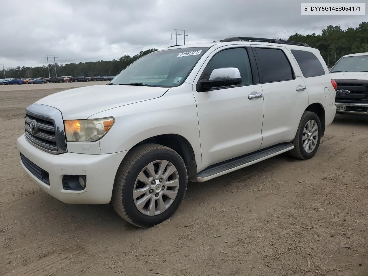 2014 Toyota Sequoia Platinum VIN: 5TDYY5G14ES054171 Lot: 74961574