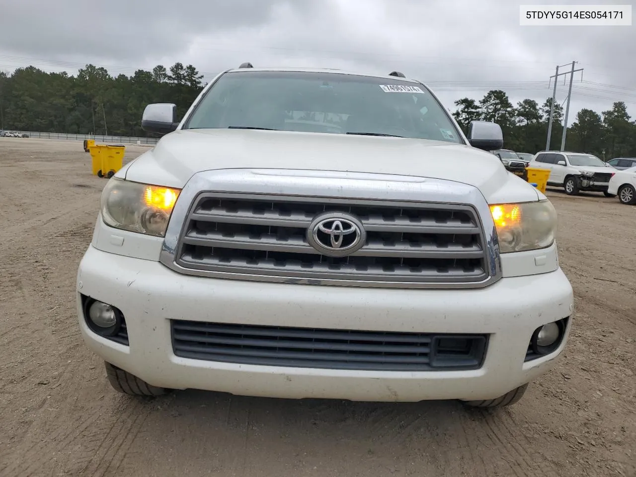 2014 Toyota Sequoia Platinum VIN: 5TDYY5G14ES054171 Lot: 74961574