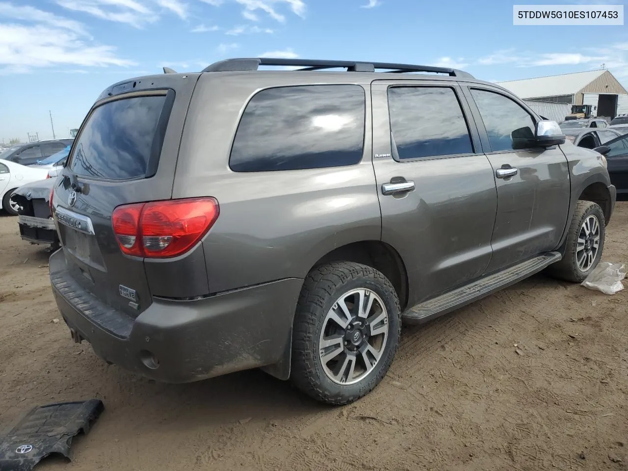 5TDDW5G10ES107453 2014 Toyota Sequoia Platinum