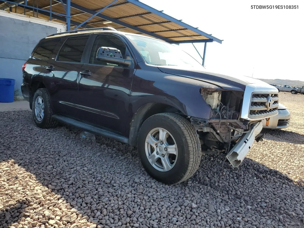 2014 Toyota Sequoia Sr5 VIN: 5TDBW5G19ES108351 Lot: 77708124