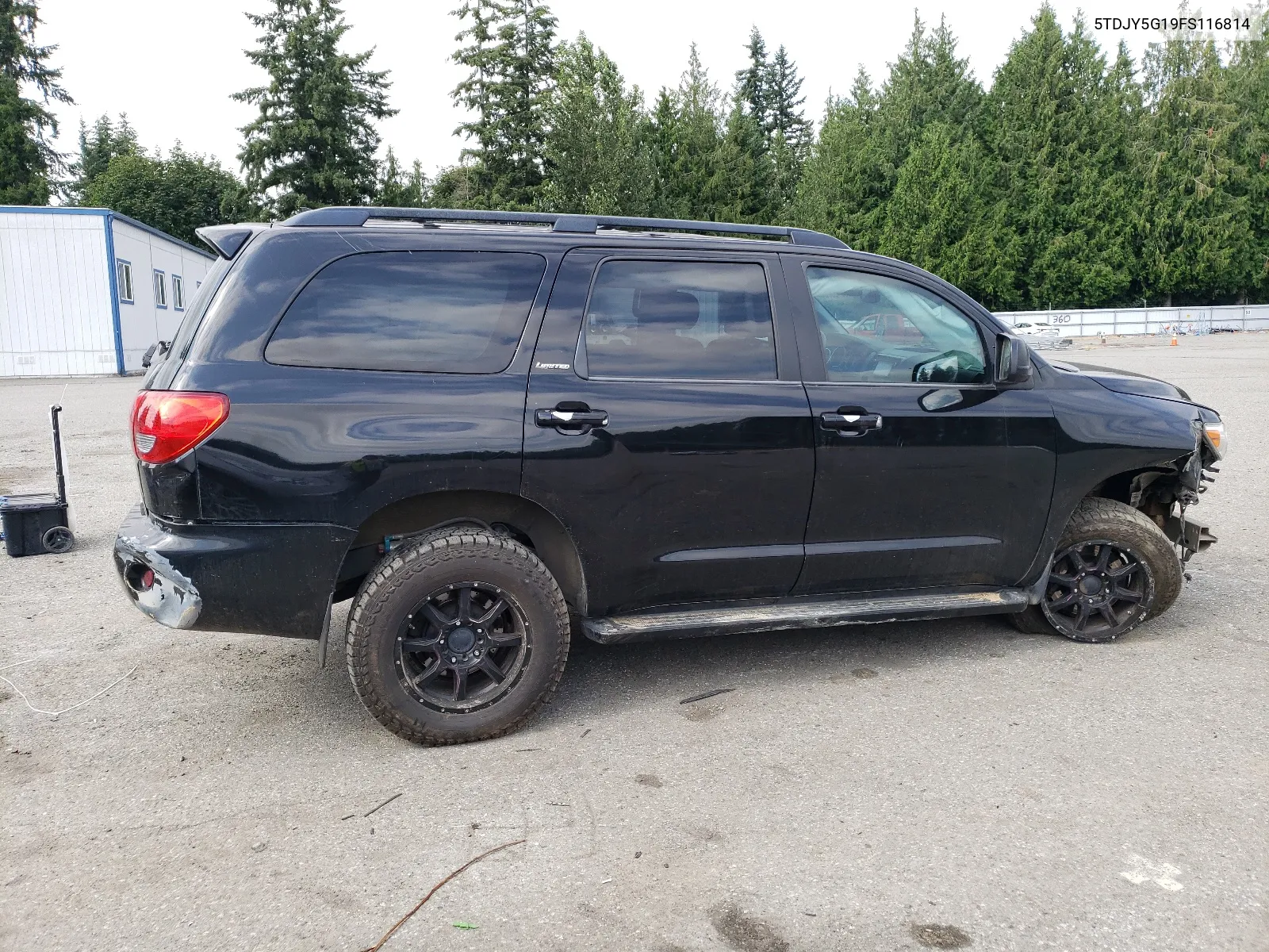 2015 Toyota Sequoia Limited VIN: 5TDJY5G19FS116814 Lot: 66426004