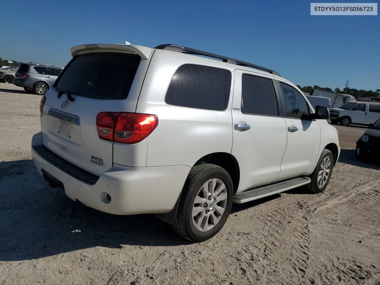 2015 Toyota Sequoia Platinum VIN: 5TDYY5G13FS056723 Lot: 75874674