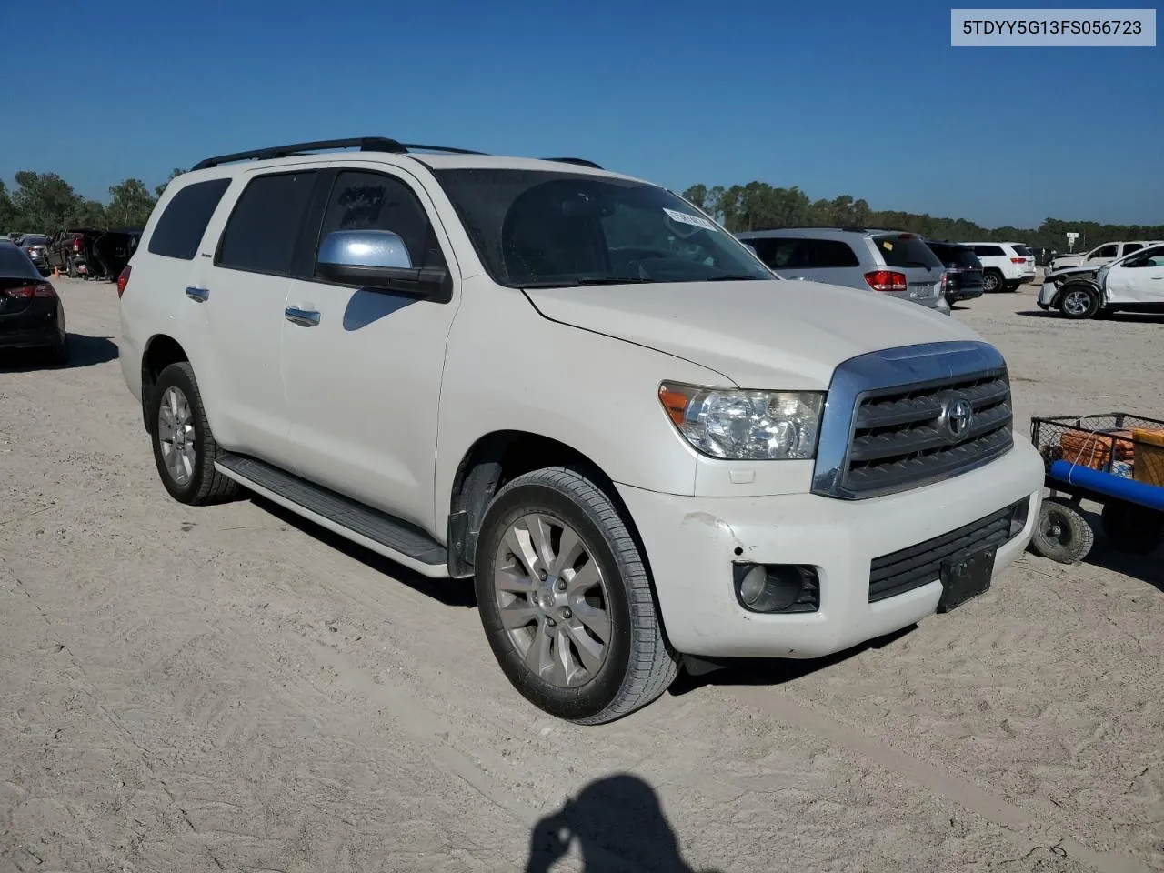 2015 Toyota Sequoia Platinum VIN: 5TDYY5G13FS056723 Lot: 75874674