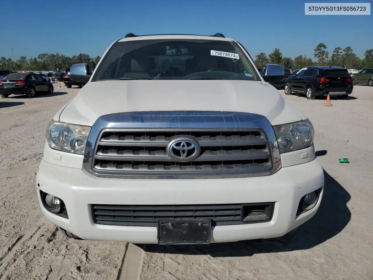 2015 Toyota Sequoia Platinum VIN: 5TDYY5G13FS056723 Lot: 75874674