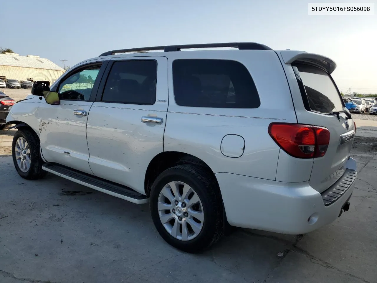 2015 Toyota Sequoia Platinum VIN: 5TDYY5G16FS056098 Lot: 78393074