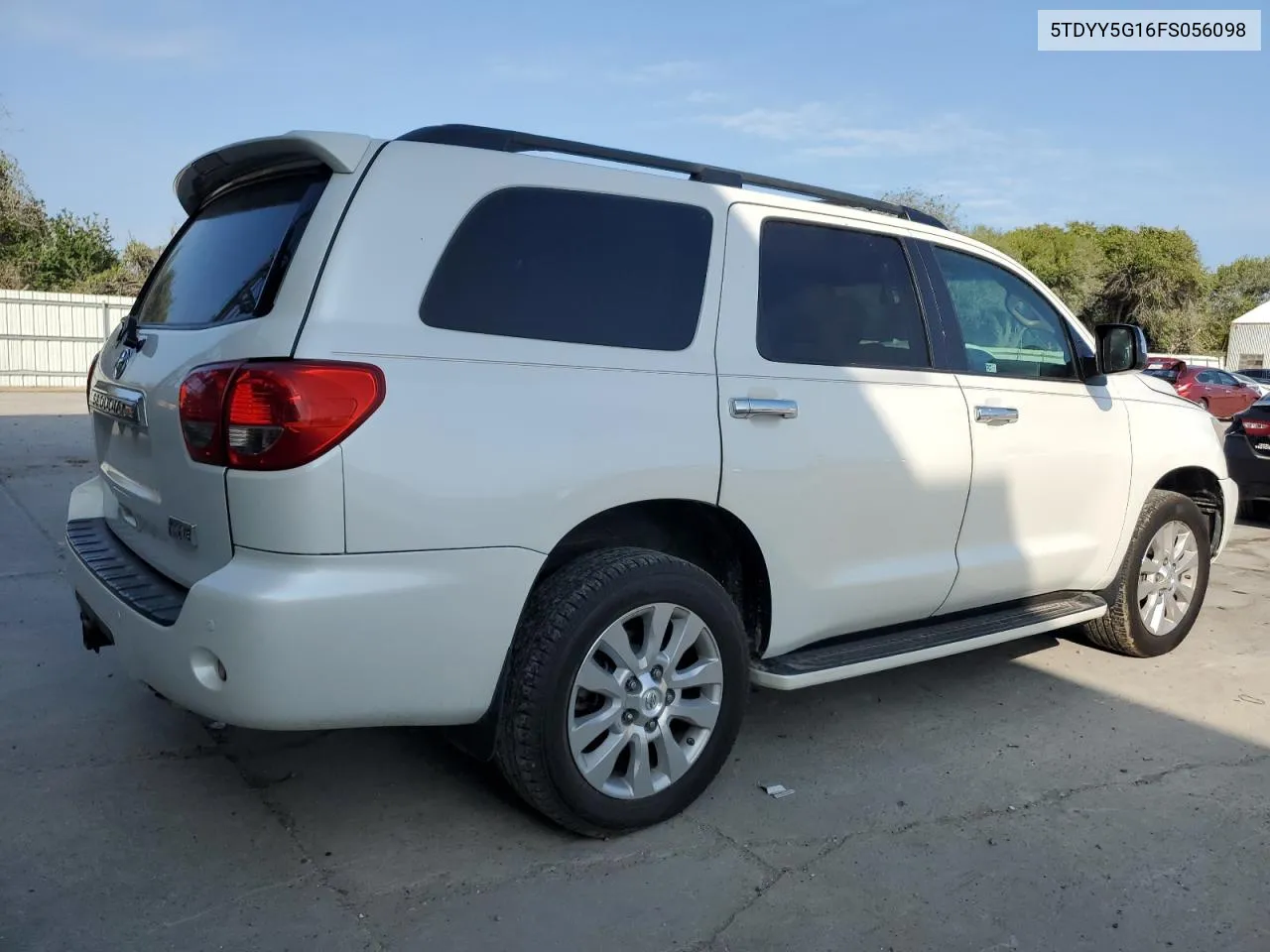 2015 Toyota Sequoia Platinum VIN: 5TDYY5G16FS056098 Lot: 78393074